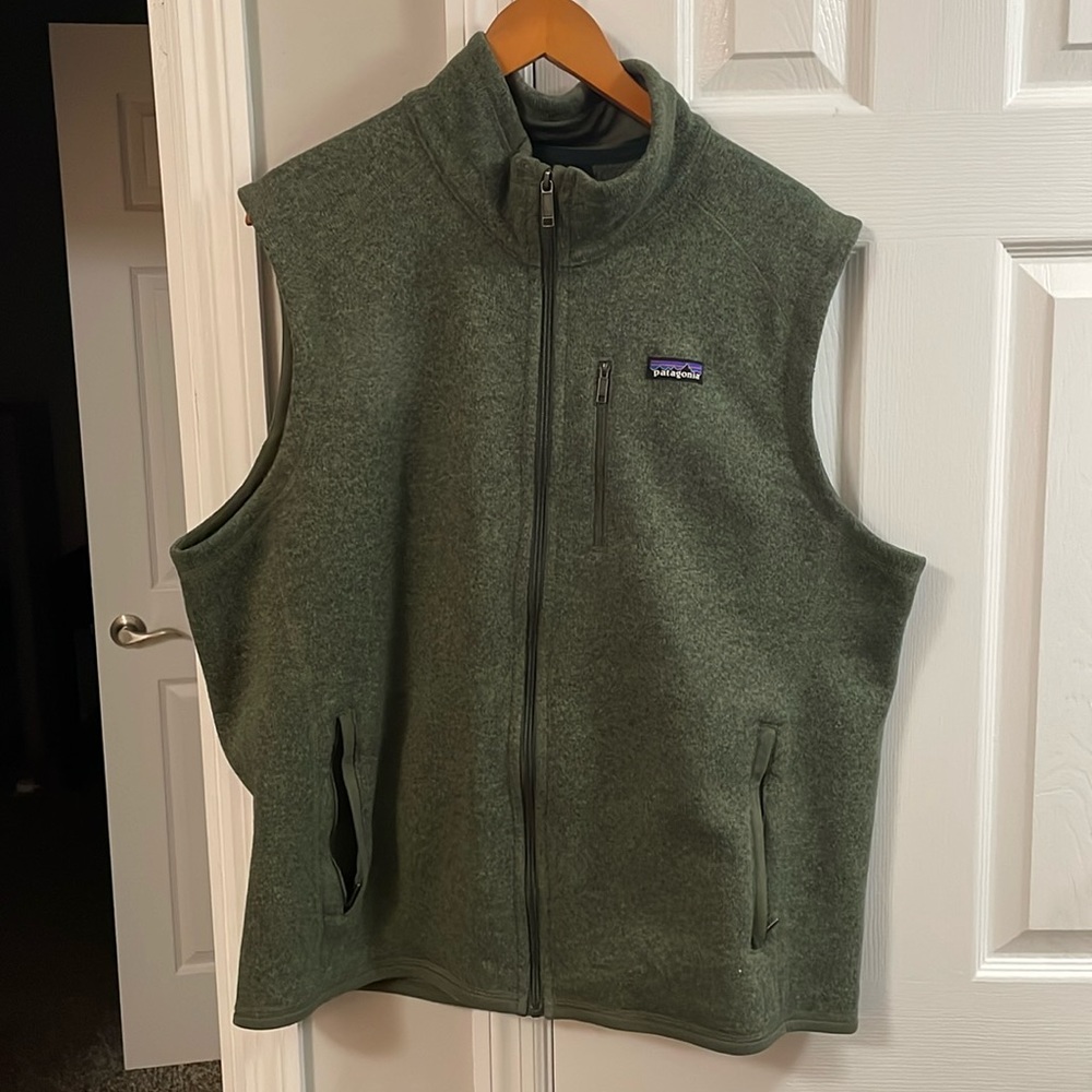 Patagonia “Better Sweater” Vest - Hunter Green - Size XL